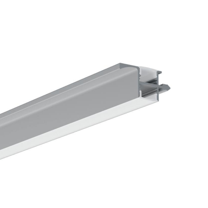 Cabinet Lighting Aluminum LED Strip Diffuser Profile For 15mm Double Row LED Strip Lights Cabinet Lighting Aluminum LED Strip Diffuser Profile For 15mm Double Row LED Strip Lights